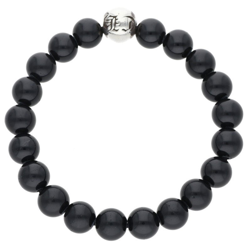 Chrome Hearts 10mm Black Tourmaline Bead