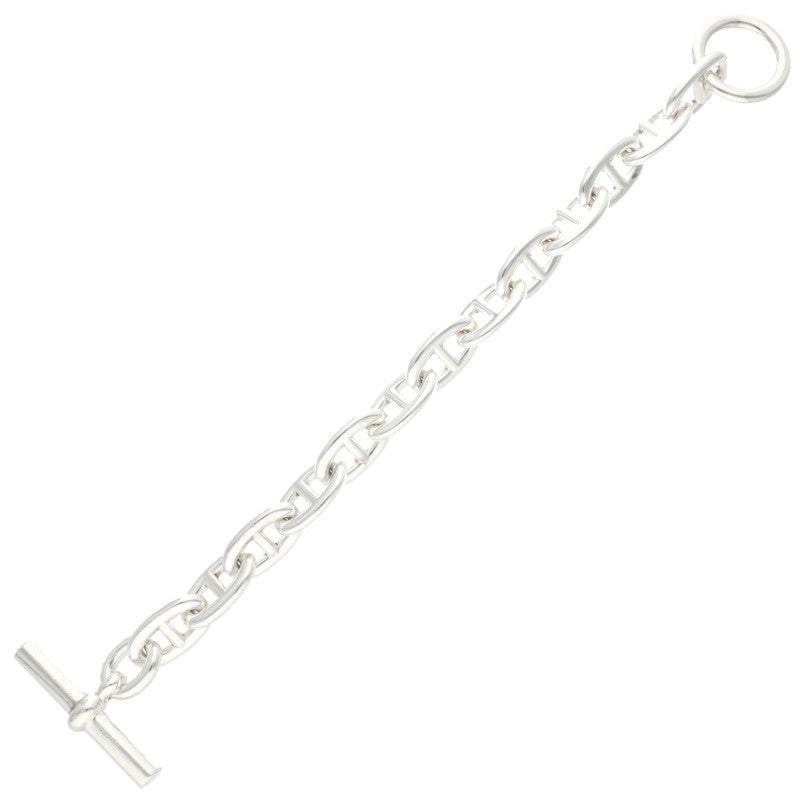 HERMES Chaine d'Ancre TGM Silver Bracelet Size ONE SIZE