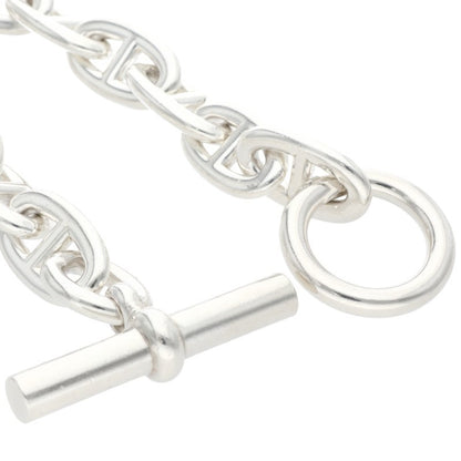 HERMES Chaine d'Ancre TGM Silver Bracelet Size ONE SIZE