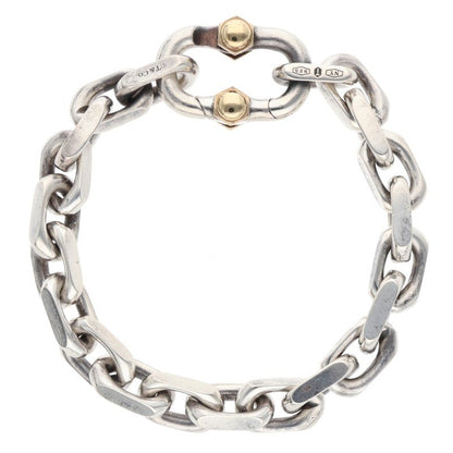 TIFFANY&Co. MAKERS Wide Chain Silver & Gold Size ONE SIZE
