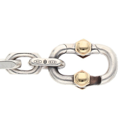 TIFFANY&Co. MAKERS Wide Chain Silver & Gold Size ONE SIZE
