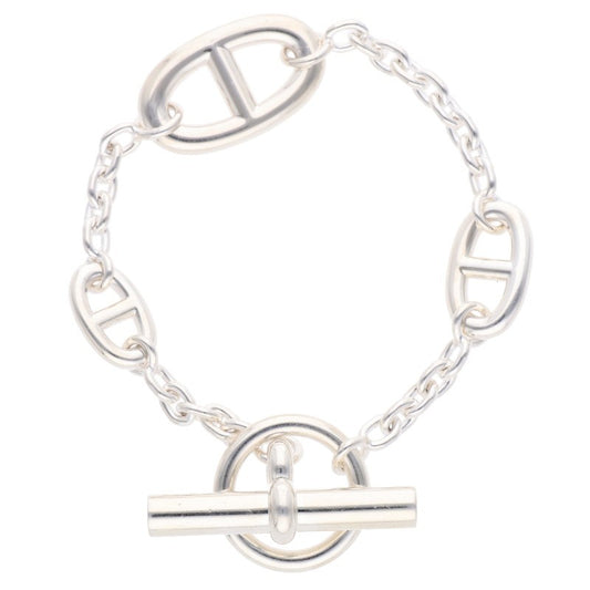 HERMES Farandole GM Silver Bracelet Size ONE SIZE