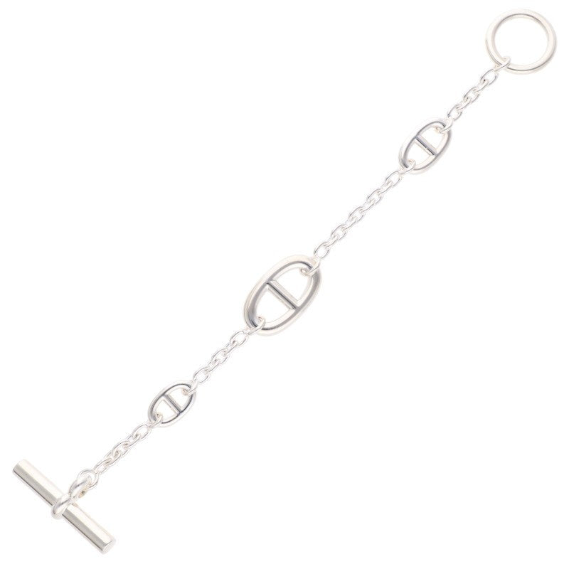 HERMES Farandole GM Silver Bracelet Size ONE SIZE