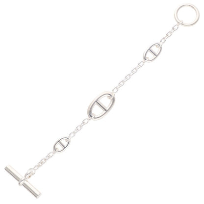 HERMES Farandole GM Silver Bracelet Size ONE SIZE
