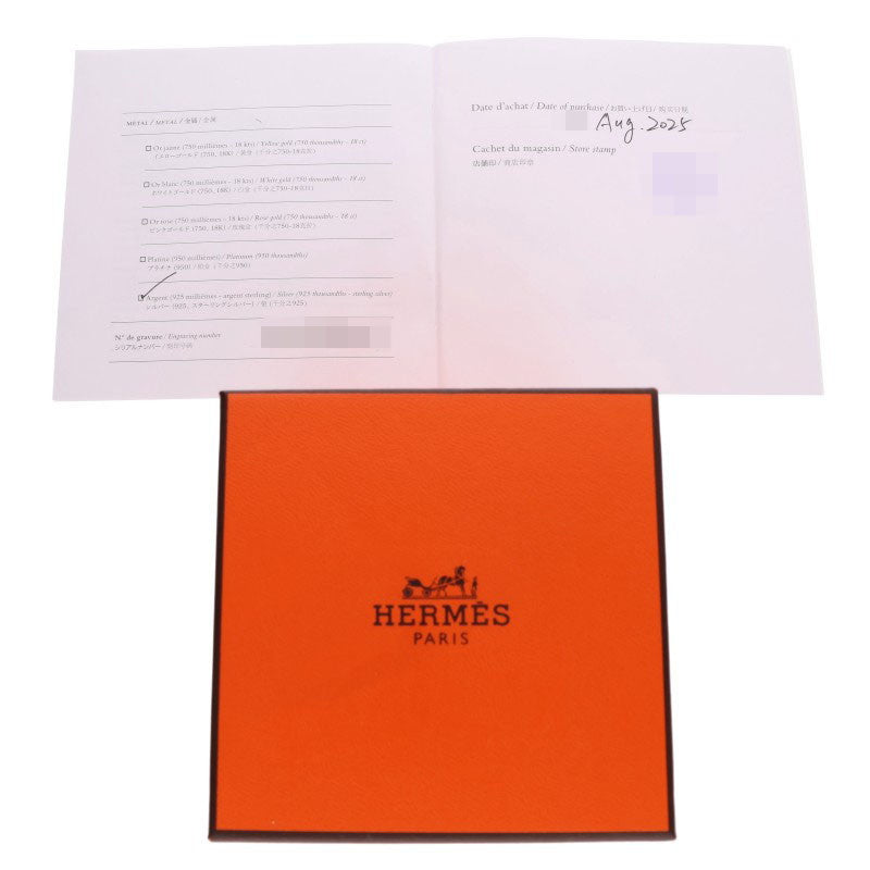 HERMES Farandole GM Silver Bracelet Size ONE SIZE