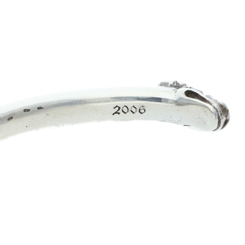 Chrome Hearts Double Dog Silver Bangle Belt Size ONE SIZE
