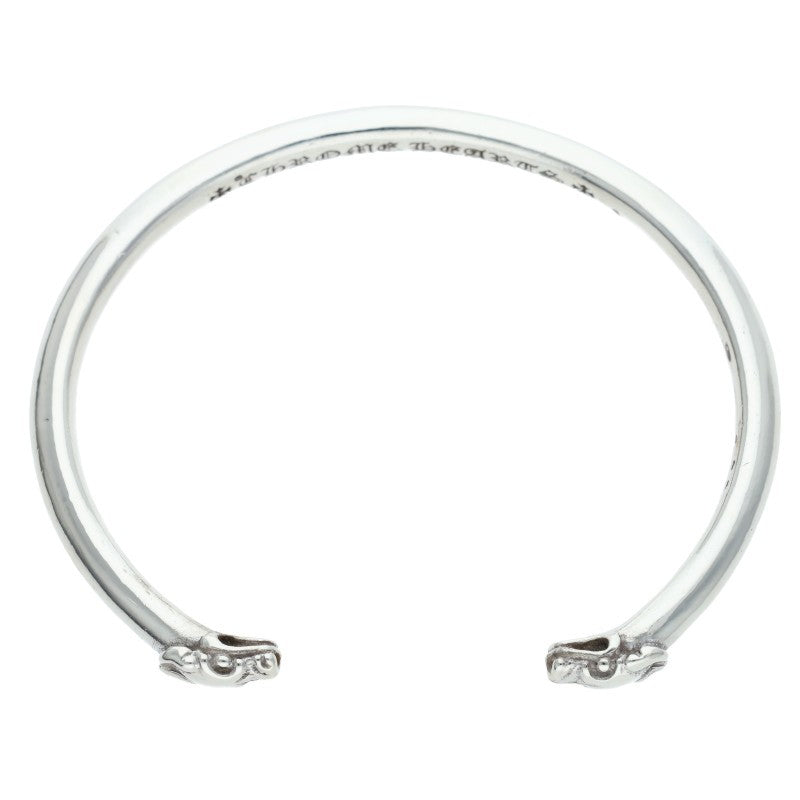 Chrome Hearts Double Dog Silver Bangle Belt Size ONE SIZE