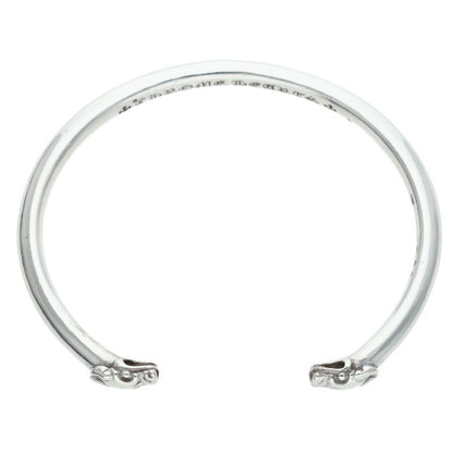 Chrome Hearts Double Dog Silver Bangle Belt Size ONE SIZE