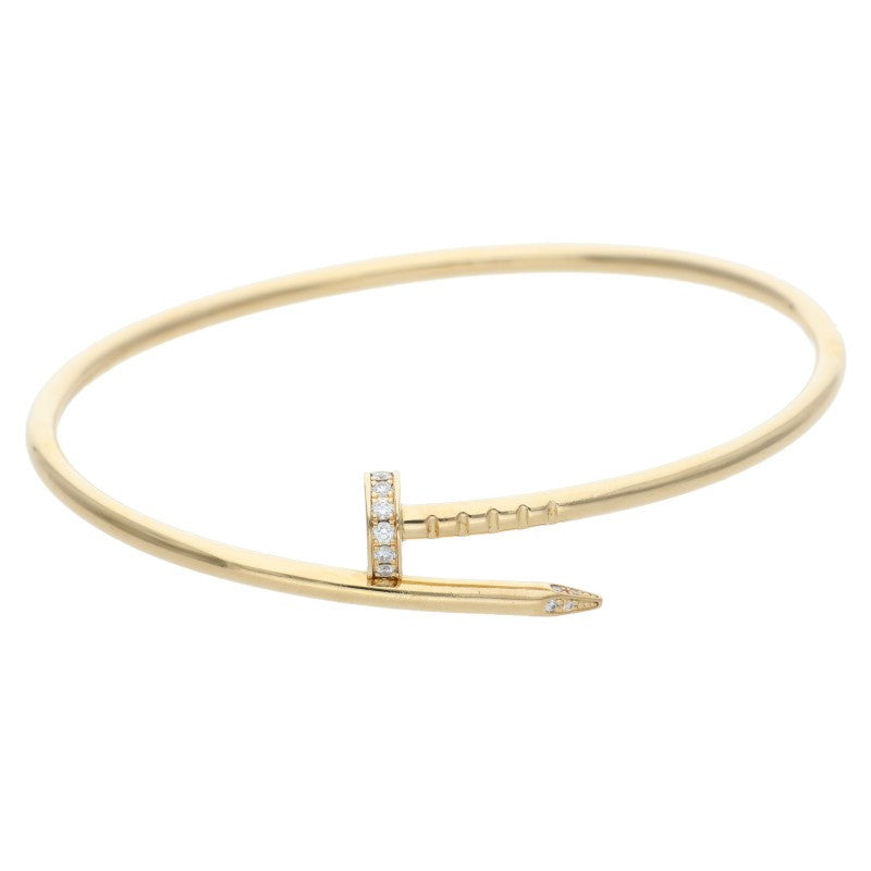 Cartier JUSTE UN CLOU SM 18K YG Diamond Size ONE SIZE