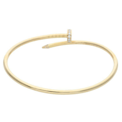 Cartier JUSTE UN CLOU SM 18K YG Diamond Size ONE SIZE
