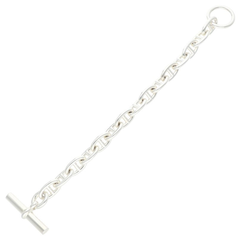 HERMES Chaine d'Ancre MM Silver Bracelet Size ONE SIZE