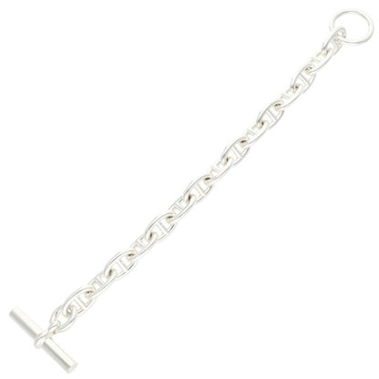 HERMES Chaine d'Ancre MM Silver Bracelet Size ONE SIZE