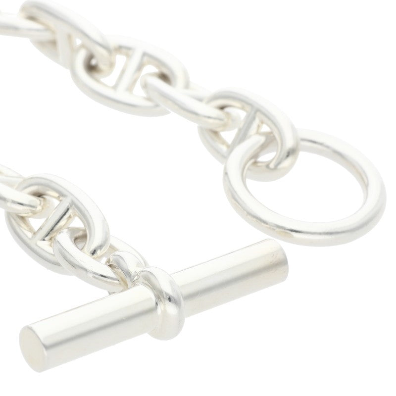 HERMES Chaine d'Ancre MM Silver Bracelet Size ONE SIZE