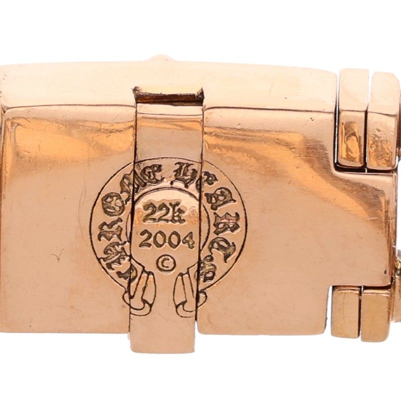 Chrome Hearts 22K Baby Box ID BS Fleur Gold Size ONE SIZE