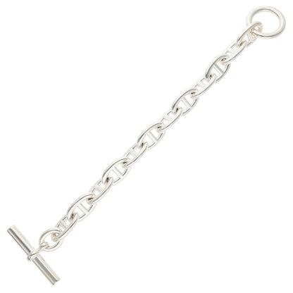 HERMES Chaine d'Ancre TGM Silver Bracelet Size ONE SIZE