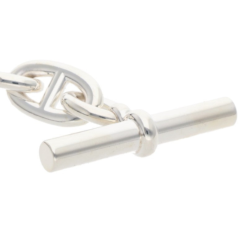 HERMES Chaine d'Ancre TGM Silver Bracelet Size ONE SIZE