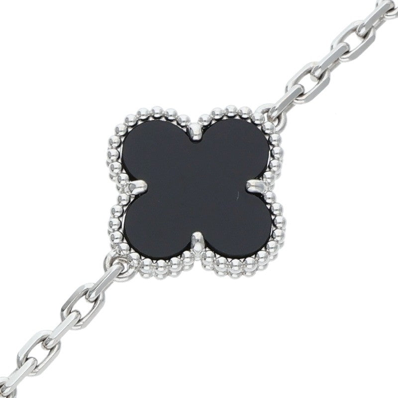 VANCLEEF & ARPELS Vintage Alhambra K18WG 5P Size ONE SIZE