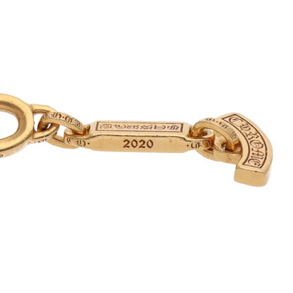 Chrome Hearts 22K Paper E Chain Gold Bracelet Size ONE SIZE