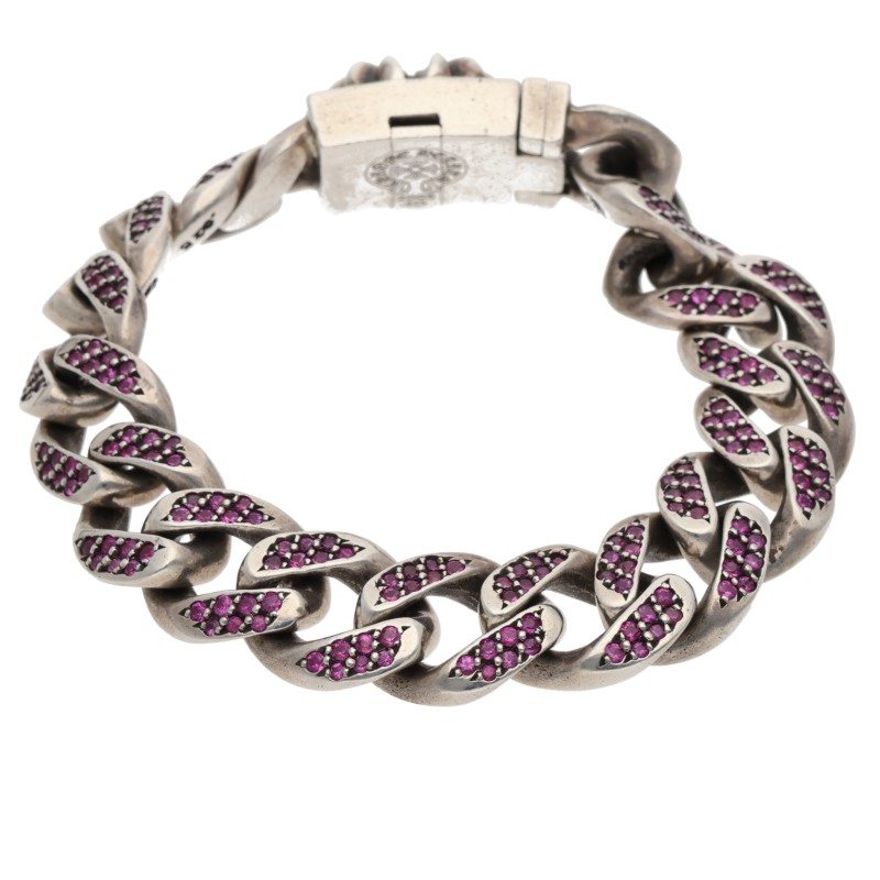 Chrome Hearts CHX Small Pave Pink Sapphire Size ONE SIZE