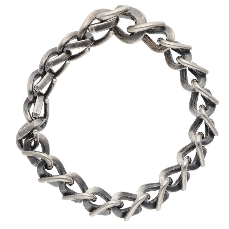 TIFFANY&Co. Forge Silver Bracelet Size ONE SIZE
