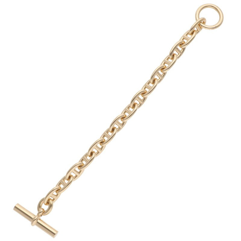 HERMES Chaine d'Ancre MM 18K YG Bracelet Size ONE SIZE