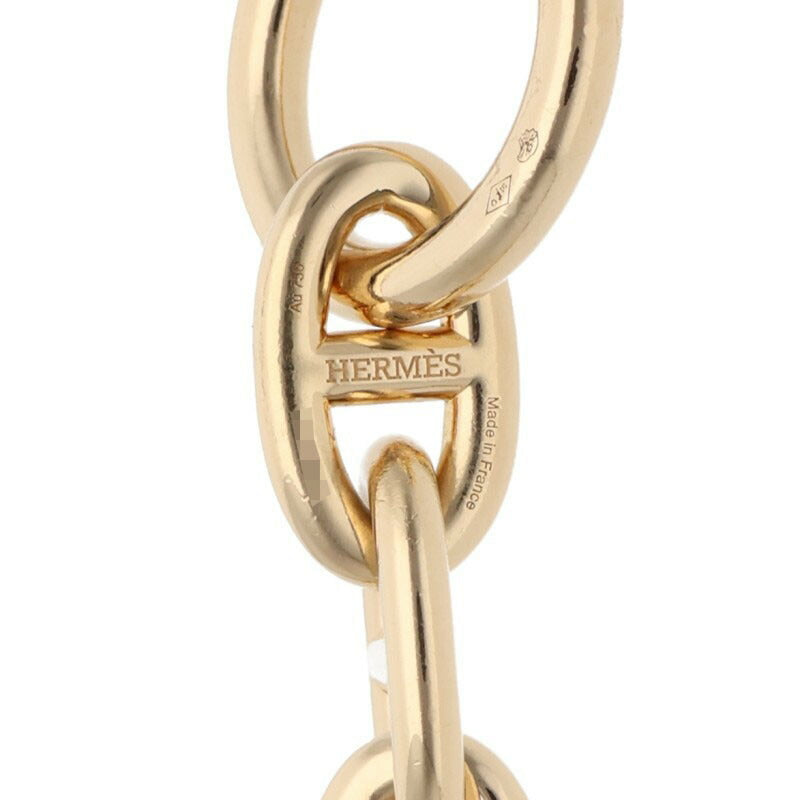 HERMES Chaine d'Ancre MM 18K YG Bracelet Size ONE SIZE