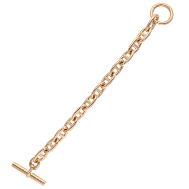HERMES Chaine d'Ancre GM 18K PG Bracelet Size ONE SIZE