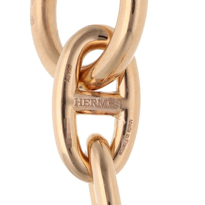 HERMES Chaine d'Ancre GM 18K PG Bracelet Size ONE SIZE