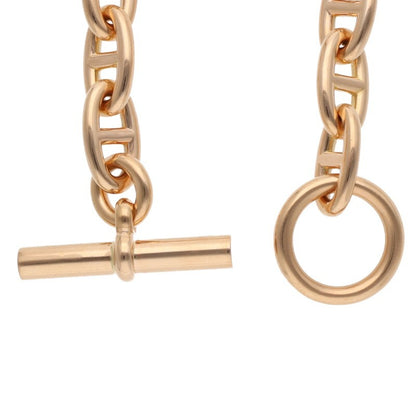HERMES Chaine d'Ancre GM 18K PG Bracelet Size ONE SIZE