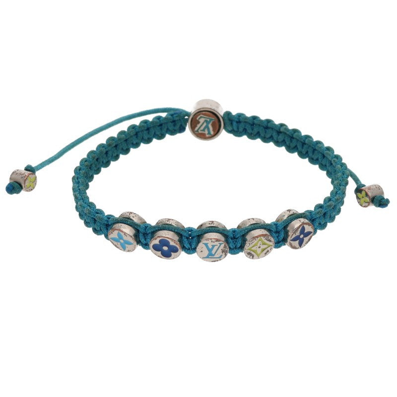 Louis Vuitton Bangle Silver x Blue (Silver 12.9g)