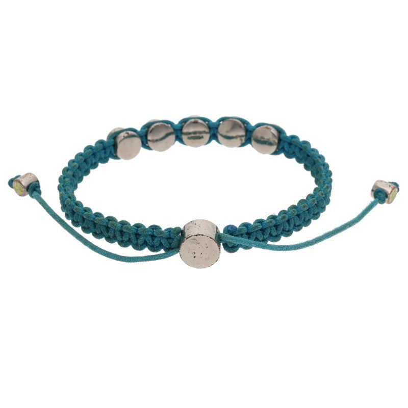 Louis Vuitton Bangle Silver x Blue (Silver 12.9g)
