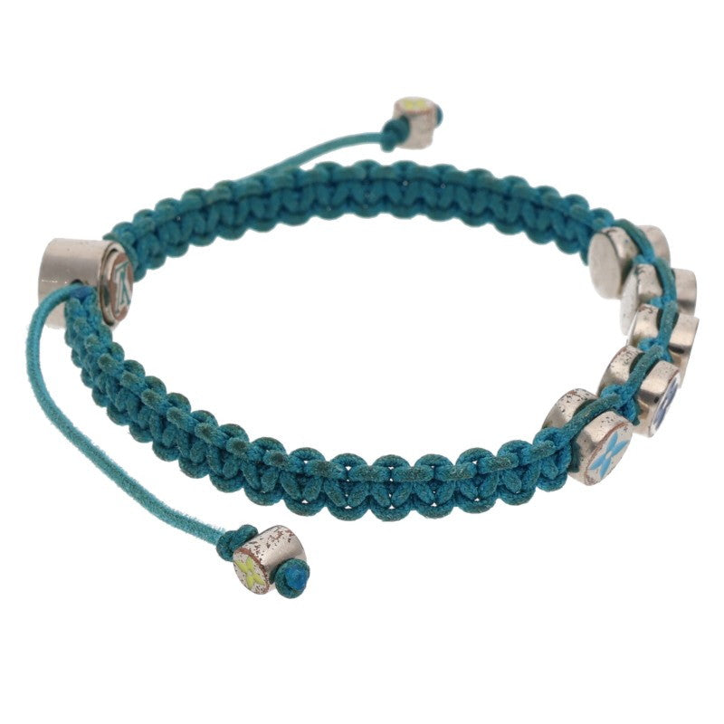 Louis Vuitton Bangle Silver x Blue (Silver 12.9g)