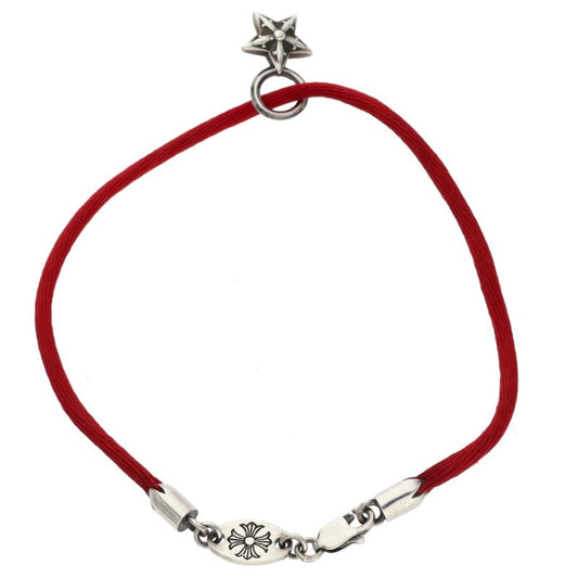 Chrome Hearts Knit Set Silver x Red (Silver 2.78g)