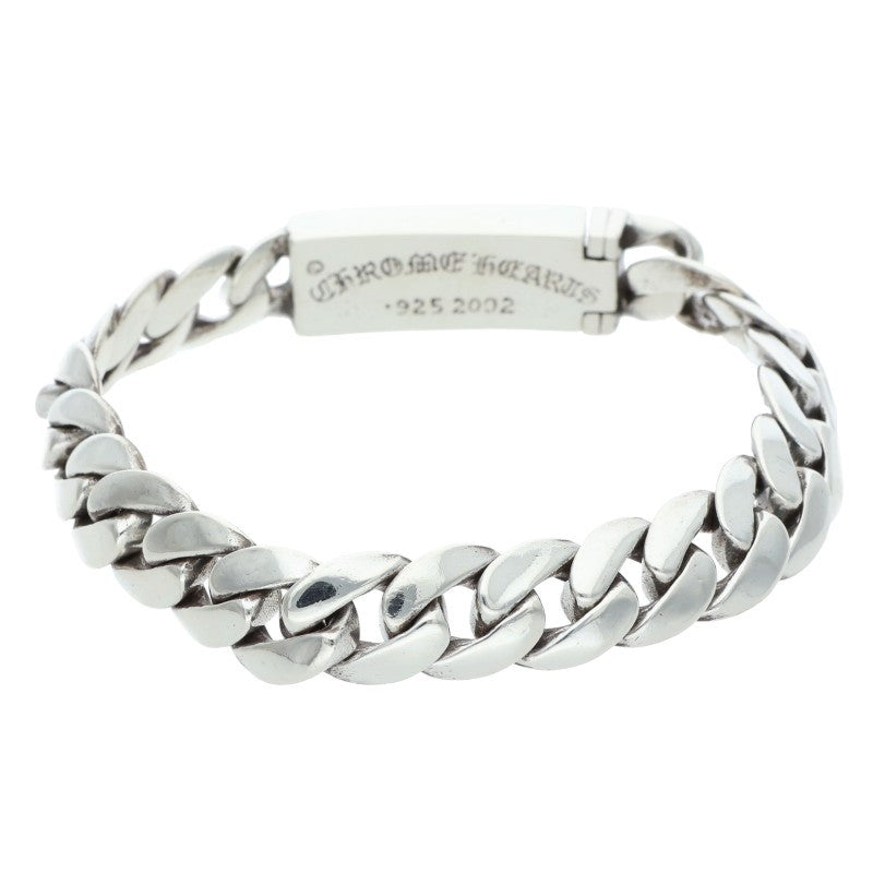 Chrome Hearts ID BBY FLRL CRS Silver Bracelet Size ONE SIZE