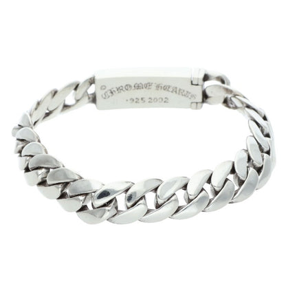Chrome Hearts ID BBY FLRL CRS Silver Bracelet Size ONE SIZE