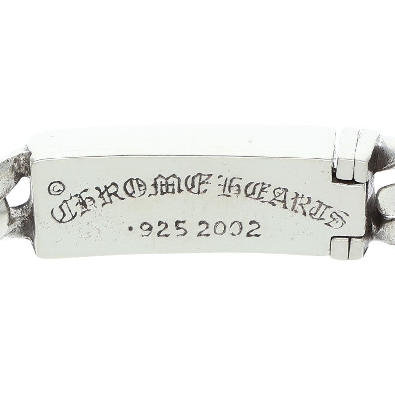 Chrome Hearts ID BBY FLRL CRS Silver Bracelet Size ONE SIZE