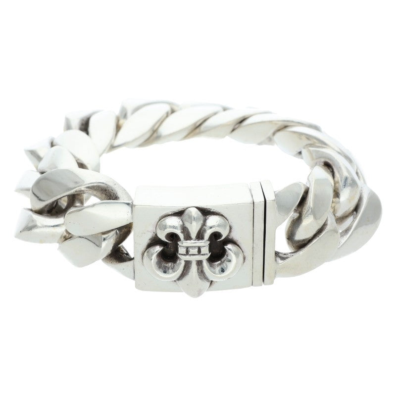 Chrome Hearts BS Fleur Large Box ID Silver