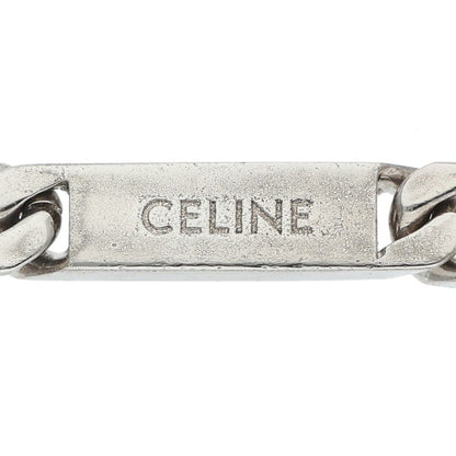 CELINE 24SS Rhodium Gourmette Chain Bracelet Size ONE SIZE