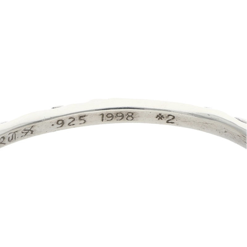 Chrome Hearts BANGLE SCROLL Silver Bangle 925 Size ONE SIZE