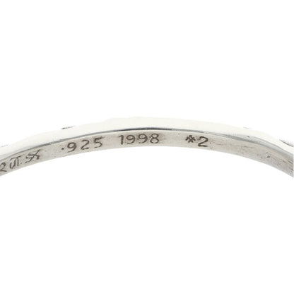 Chrome Hearts BANGLE SCROLL Silver Bangle 925 Size ONE SIZE
