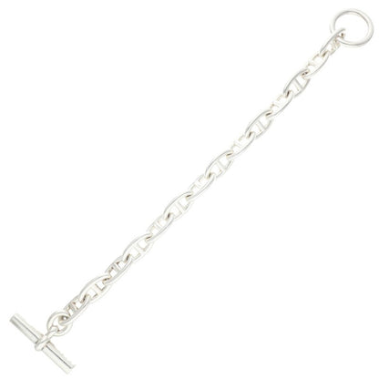 HERMES Chaine d'Ancre GM Silver Bracelet Size ONE SIZE