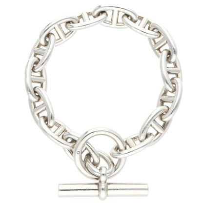 HERMES Chaine d'Ancre GM Silver Bracelet Size ONE SIZE