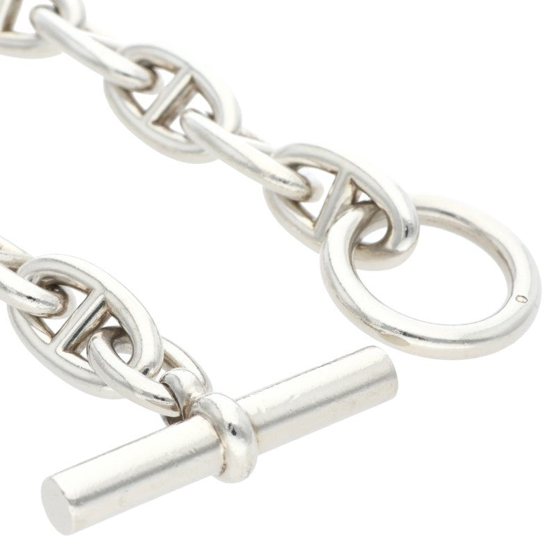 HERMES Chaine d'Ancre GM Silver Bracelet Size ONE SIZE