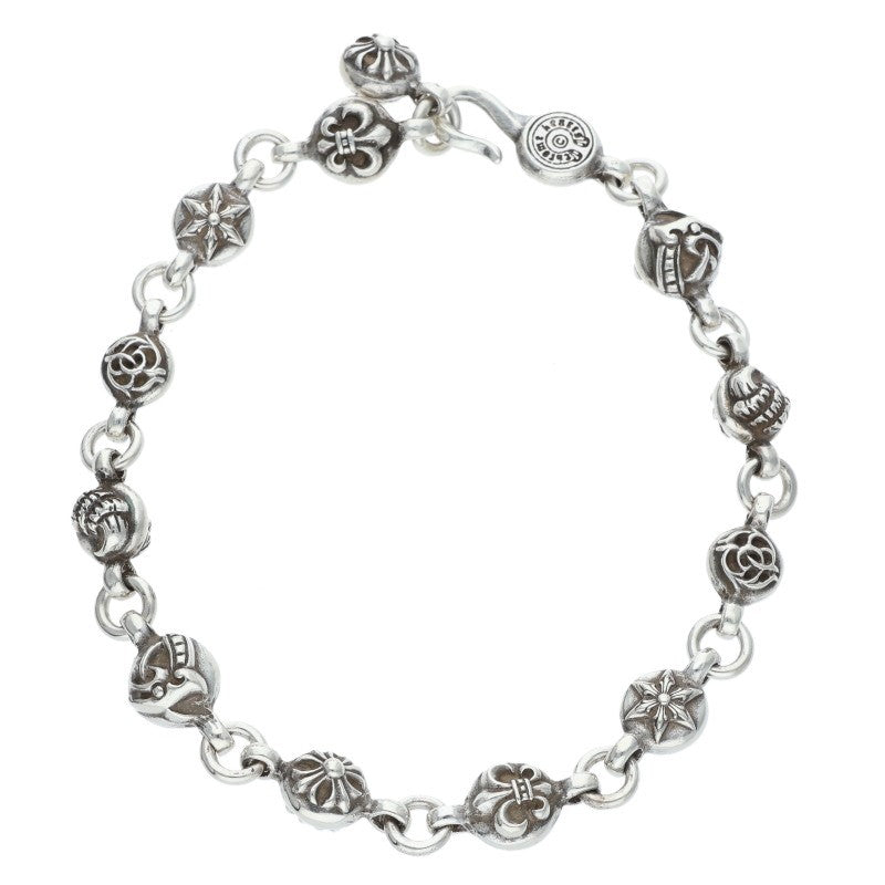 Chrome Hearts #1 Multi Ball Silver Bracelet Size ONE SIZE