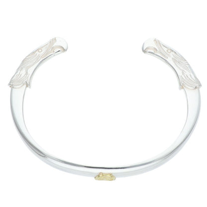 Taro Washimi K18 Eagle Metal Arabesque Bangle Size ONE SIZE
