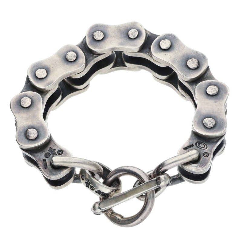 GABOR B-128 Large Motorcycle Chain Bracelet Size ONE SIZE