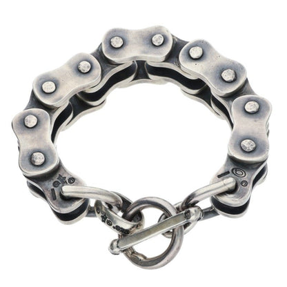 GABOR B-128 Large Motorcycle Chain Bracelet Size ONE SIZE