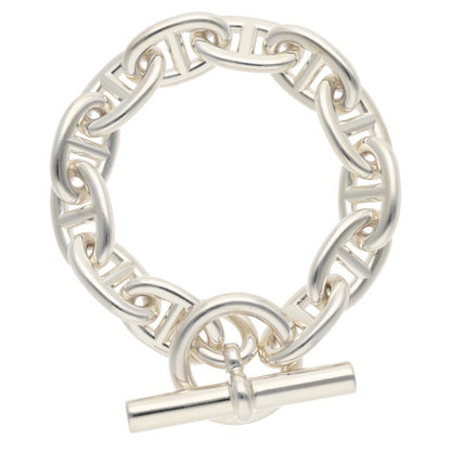 HERMES Chaine d'Ancre TGM Silver Bracelet Size ONE SIZE