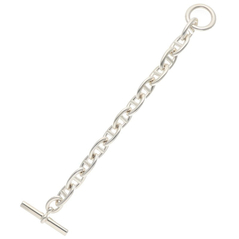 HERMES Chaine d'Ancre TGM Silver Bracelet Size ONE SIZE