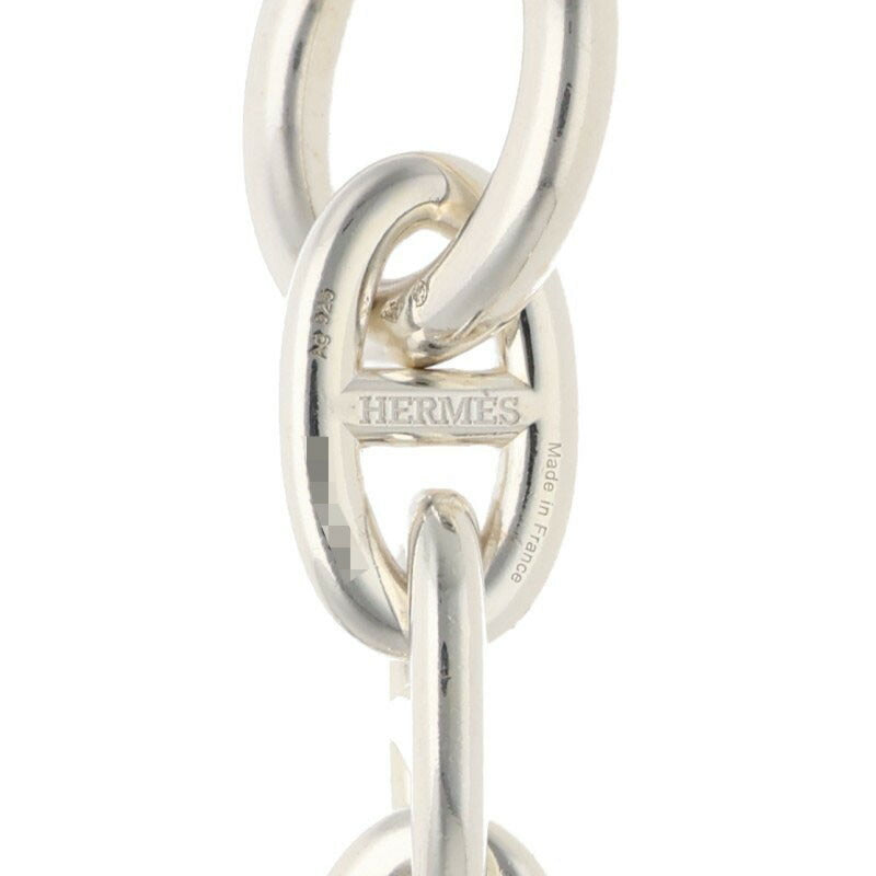 HERMES Chaine d'Ancre TGM Silver Bracelet Size ONE SIZE